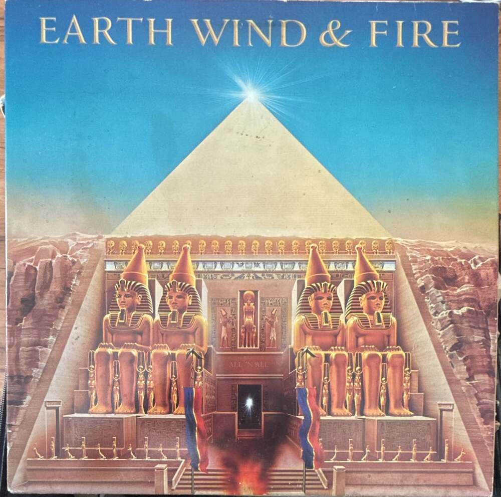 VG/VG+: Earth Wind And Fire All 'N All Vinyl LP Album 1977